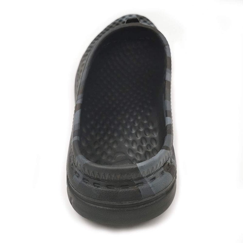 Amoji Garden Clogs Shoes House Slippers Sandals Indoor Outdoor Shower Shoes Camouflage Printed Sport Quick Dry Home Summer Breathable Women Men Ladies CAMO161 Black 14 Women/12 Men - Image 4